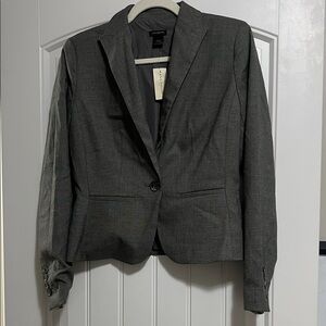 Ann Taylor Gray Women's Blazer
